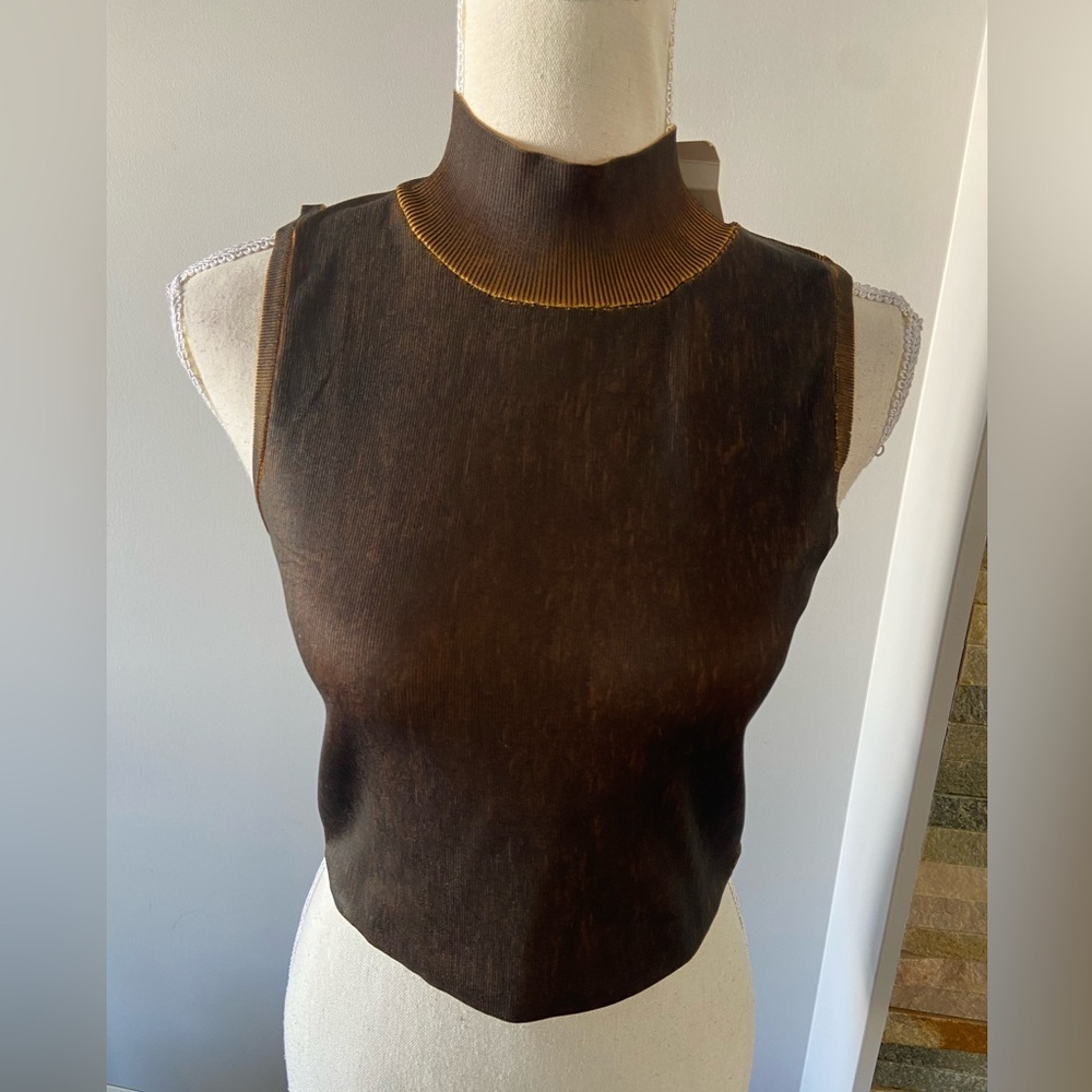 NWT Zara ribbed top - Picture 4 of 9